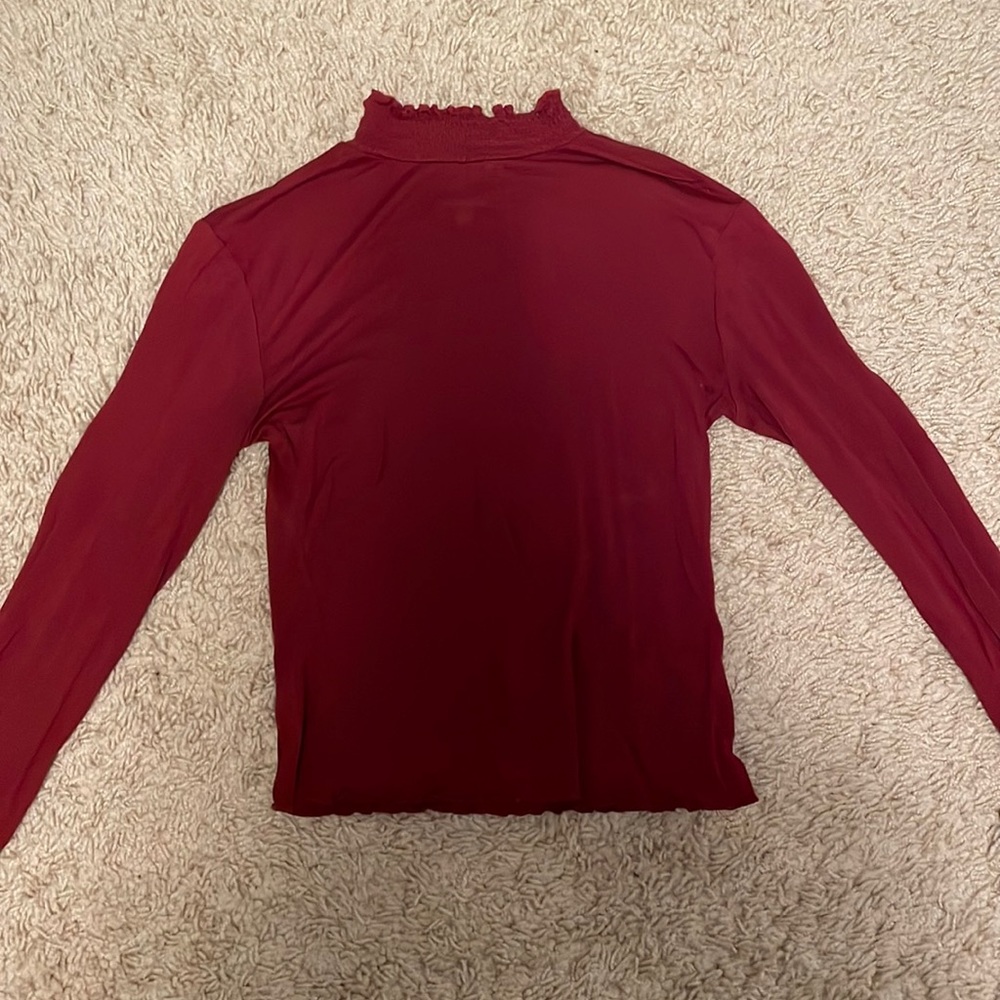 red turtleneck